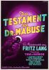 Testament des Dr. Mabuse, Das