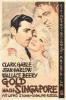 Filmplakat Gold nach Singapore