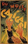 Kinoplakat Das Kabinett des Dr. Caligari (Erich Ludwig Stahl, Otto Arpke 1920)