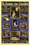 Filmplakat Abenteuer eines Ermordeten, Die - 2. Teil: Der Smaragd des Badjah von 