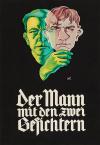 Filmplakat Mann mit den zwei Gesichtern, Der