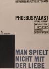 Filmplakat Man spielt nicht mit der Liebe