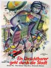 Filmplakat Unsichtbarer geht durch die Stadt, Ein