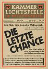 Filmplakat letzte Chance, Die