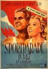 Filmplakat Sportparade 1947 in Moskau