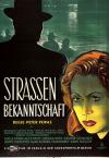 Filmplakat Straßenbekanntschaft