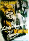 Filmplakat Liebesnächte mit Manina