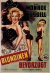 Filmplakat Blondinen bevorzugt