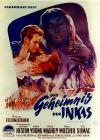 Filmplakat Geheimnis der Inkas, Das