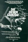 Filmplakat sieben Samurai, Die