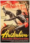 Filmplakat Australien, abenteuerlicher Kontinent zweier Welten
