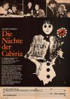 Filmplakat Nächte der Cabiria, Die