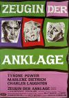 Filmplakat Zeugin der Anklage