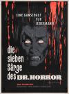 Filmplakat sieben Särge des Dr. Horror, Die