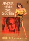 Filmplakat Madonna mit den zwei Gesichtern