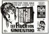 Filmplakat Fluch von Siniestro, Der