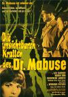 Filmplakat unsichtbaren Krallen des Dr. Mabuse, Die