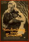 Filmplakat Beschreibung eines Sommers