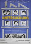 Filmplakat Untersuchung