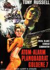 Filmplakat Atom-Alarm Planquadrat goldene 7