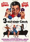 Filmplakat Drei auf einer Couch