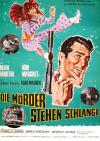 Filmplakat Mörder stehen Schlange, Die