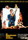 Filmplakat James Bond 007 - Im Geheimdienst Ihrer Majestät