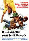 Filmplakat Knie nieder und friß Staub