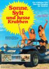 Filmplakat Sonne, Sylt und kesse Krabben