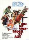 Filmplakat Alle für einen - Prügel für alle