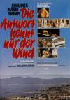 Filmplakat Antwort kennt nur der Wind, Die