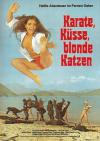 Filmplakat Karate, Küsse, blonde Katzen