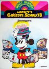 Filmplakat Micky's größte Schau '78