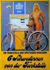 Filmplakat Sechs Schwedinnen von der Tankstelle