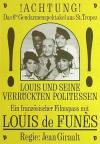 Filmplakat Louis und seine verrückten Politessen