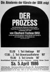 Filmplakat Prozess, Der