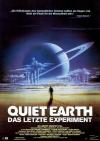 Filmplakat Quiet Earth - Das letzte Experiment