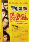 Filmplakat L'Auberge espagnole - Barcelona für ein Jahr