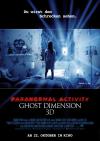 Filmplakat Paranormal Activity - Ghost Dimension