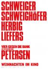 Filmplakat Vier gegen die Bank